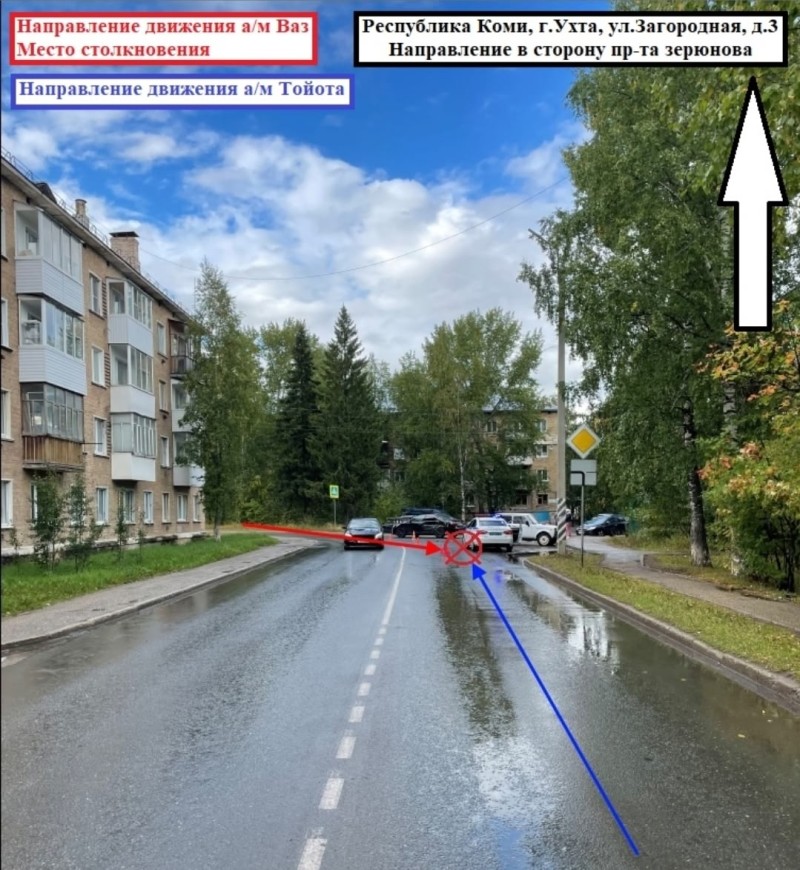 В Ухте в аварии пострадал двухлетний ребенок 