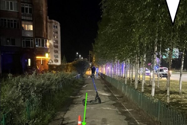 В Ухте самокатчик сбил 66-летнюю женщину