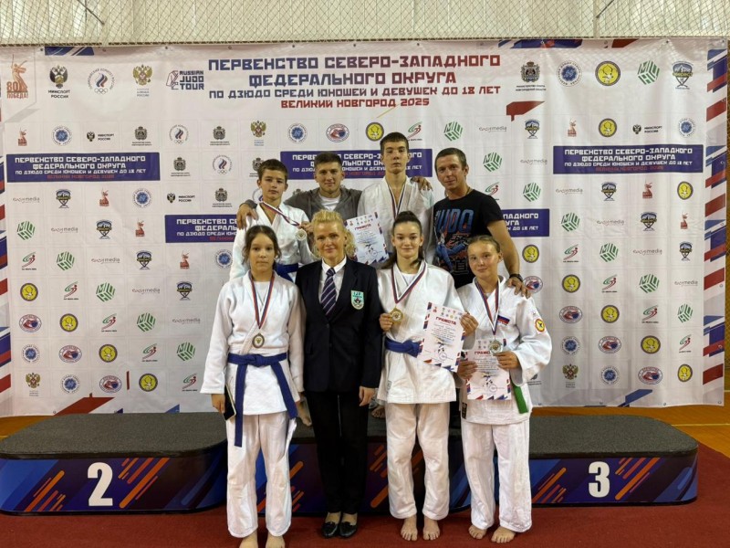 Первенство Северо-Запада по дзюдо принесло шесть медалей спортсменам Коми