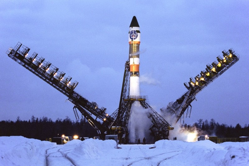Три района Коми станут временно опасными из-за запуска ракеты "Союз-2" с космодрома Плесецк