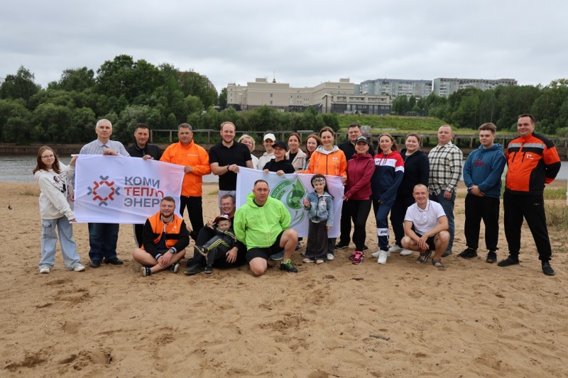 Экологическая акция "Речная лента" охватила все производственные подразделения "Комитеплоэнерго"