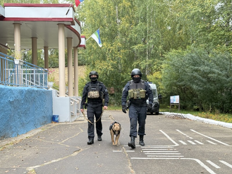 В Коми росгвардейцы обеспечивают безопасность в период проведения выборов

