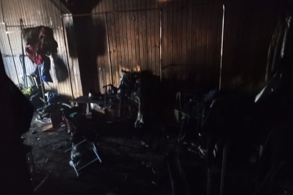 В Шошке сгорел дом культуры 