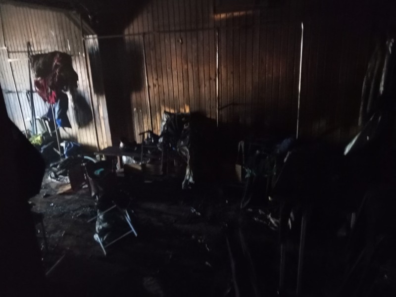 В Шошке сгорел дом культуры 