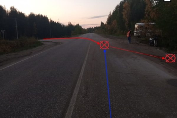 В Печоре водитель ВАЗа бросил бесправного байкера после ДТП  