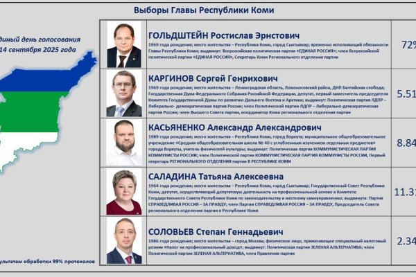 Обработан 99% протоколов УИК, Ростислав Гольдштейн набирает 72% голосов