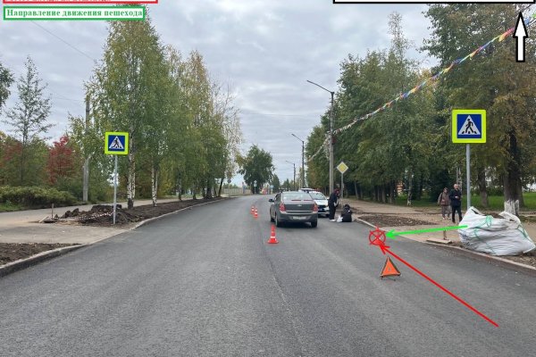 Женщина за рулем Chevrolet Cobalt сбила 18-летнюю сыктывкарку 