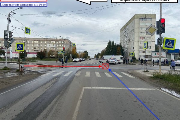 В Печоре мужчина на Chery Tiggo не пропустил женщину на Renault Fluence