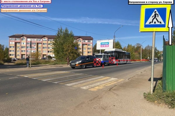 В Сыктывкаре пассажирка автобуса №25 разбила затылок 