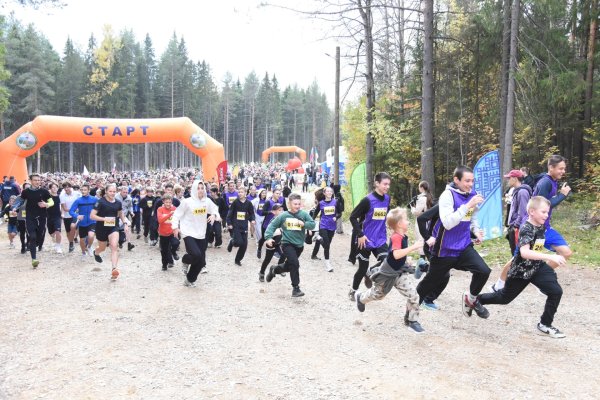 Более 10 тысяч жителей Коми приняли участие во Всероссийском дне бега 