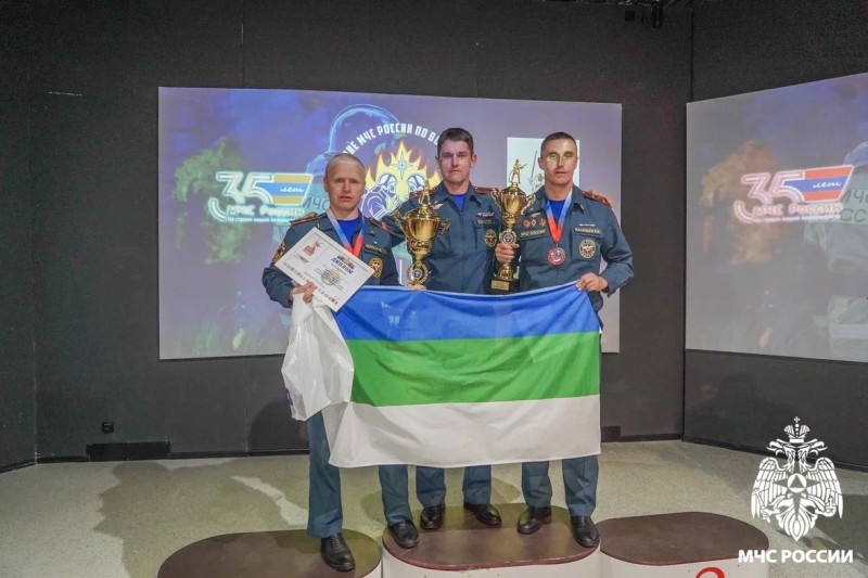 Огнеборцы из Коми лучшие в стране