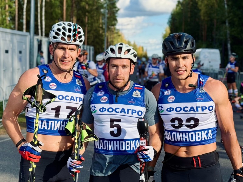 Илья Семиков победитель масс-старта на чемпионате России по лыжероллерам