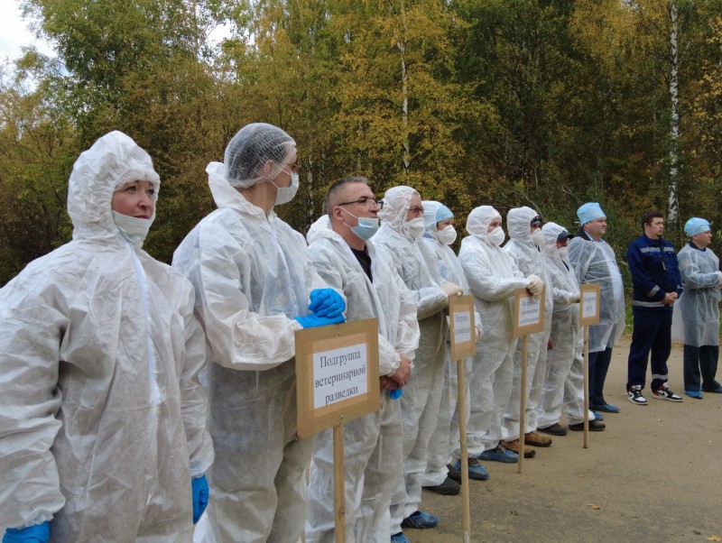 В Коми прошли межрегиональные учения по ветеринарной безопасности

