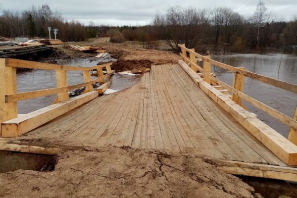 По представлению прокуратуры Удорского района восстановлен проезд по мосту через р. Южная Цебьюга