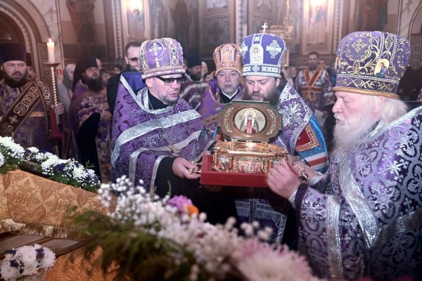 В Сыктывкар прибыли мощи святителя Тихона, Патриарха Всероссийского
