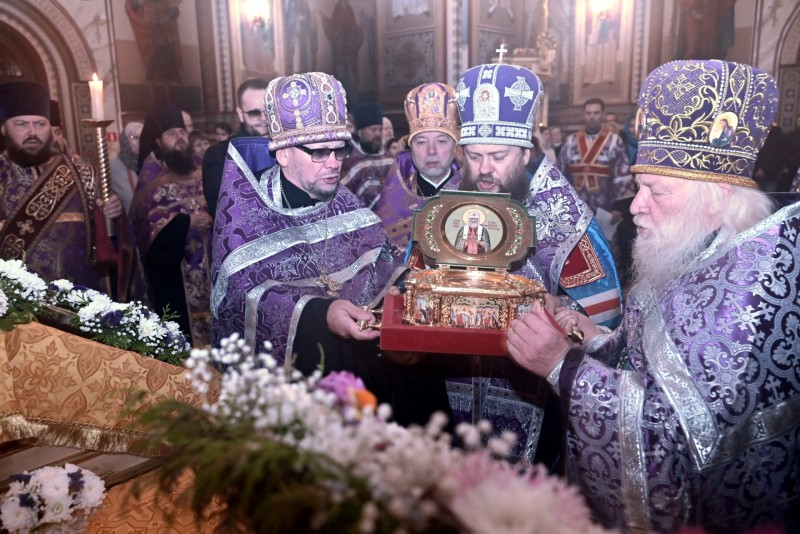 В Сыктывкар прибыли мощи святителя Тихона, Патриарха Всероссийского
