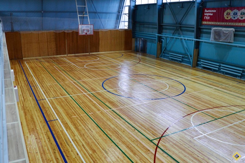 В Инте по программе инициативного бюджетирования отремонтировали спортзал