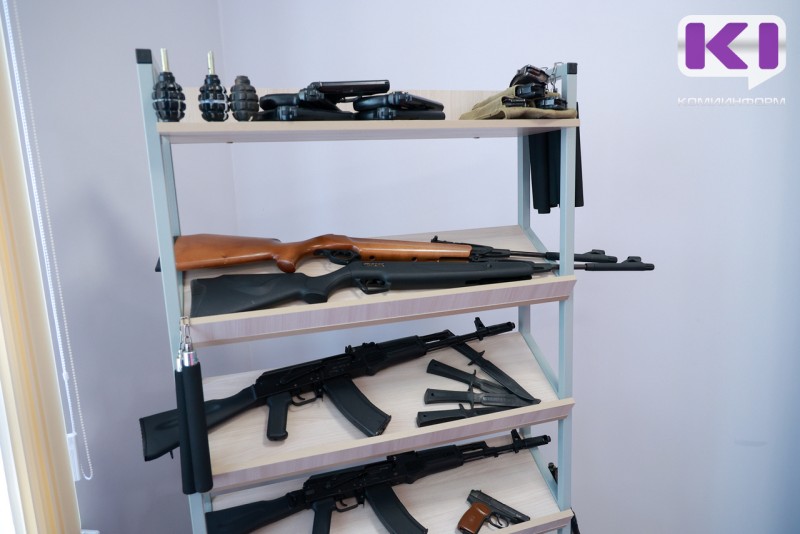 За три дня полицейские Коми изъяли 39 единиц огнестрельного оружия