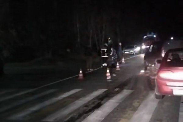 В Усть-Вымском районе сбили пешехода