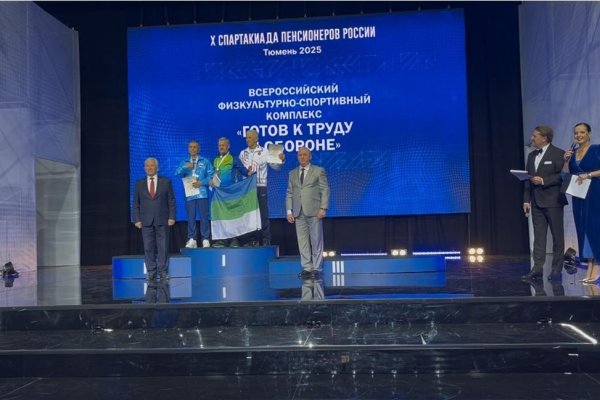 Команда Республики Коми завоевала призовые места на X Спартакиаде пенсионеров России