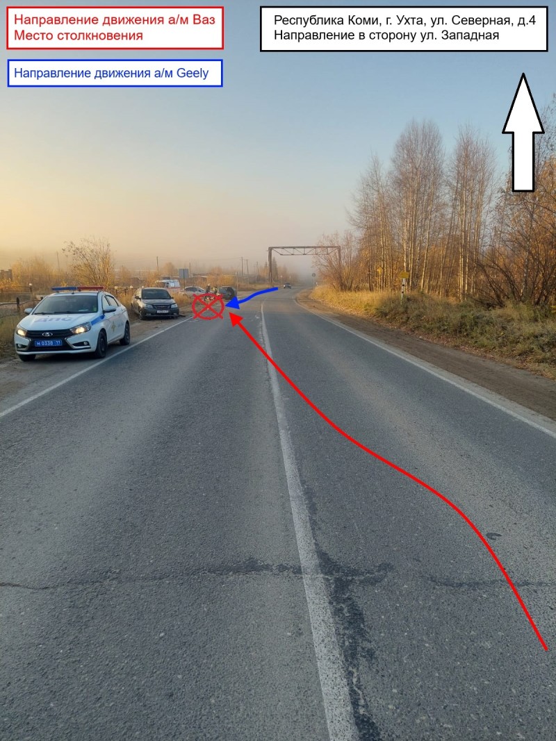 В Ухте нетрезвый водитель на "двенадцатой" устроил ДТП с пострадавшим