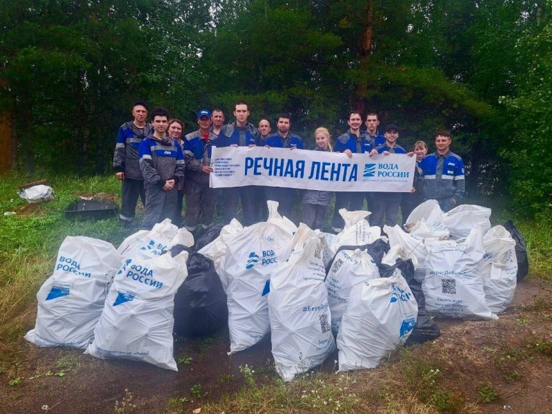 ООО "Газпром трансгаз Ухта" подведены итоги участия в республиканской акции "Речная лента"