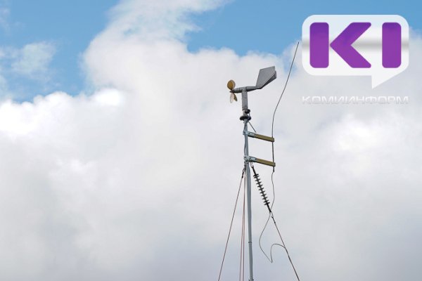 МЧС предупреждает о сильном ветре на севере Коми