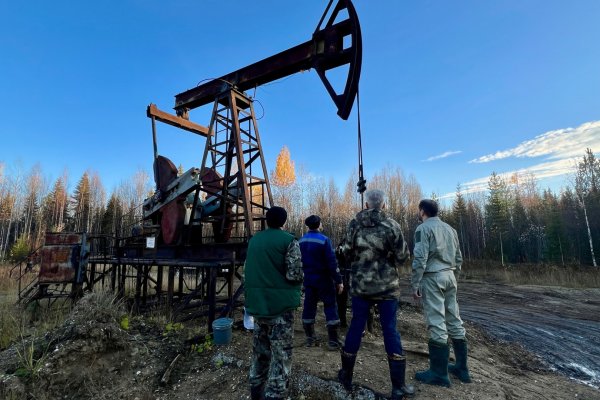 Роман Полшведкин проверил ход работ по ликвидации нефтезагрязнений в Ухтинском, Сосногорском и Троицко-Печорском районах