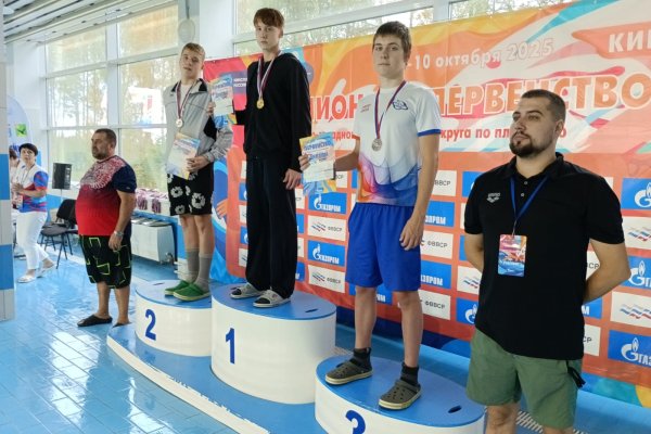 У сборной Коми по плаванию третье место на чемпионате и первенстве СЗФО