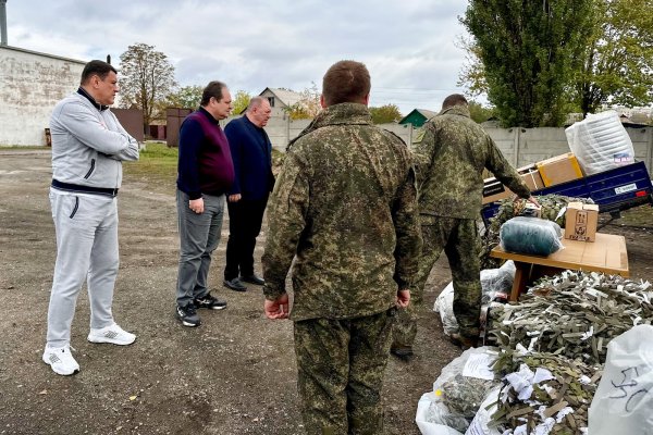 Ростислав Гольдштейн передал бойцам СВО специализированное снаряжение