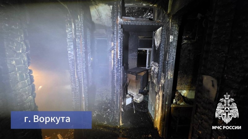 В Коми за сутки огнеборцы потушили семь пожаров и спасли двух человек