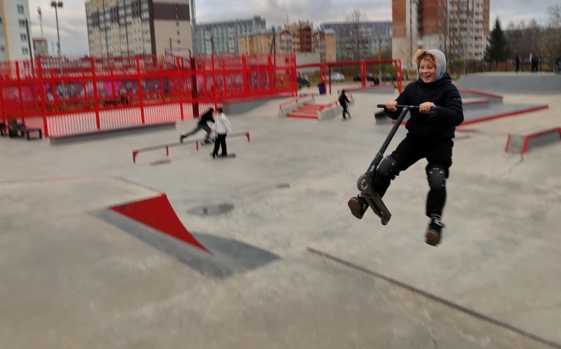 Я еще не видел в России скейт-парков с такой плотностью катающихся: Марсель Сафин - о площадке в сыктывкарской Орбите