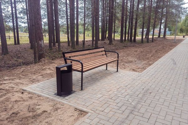 В Боровом под Ухтой благоустроили парковую зону