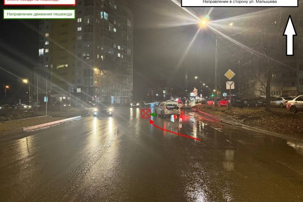 В Сыктывкаре после ДТП водитель Changan наехал на оппонента и скрылся с места ДТП