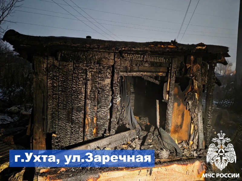 На пожарах в Коми погибли два человека