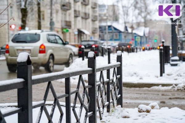 Погода в Коми 6 ноября: мокрый снег, дождь, -2...+3°С
