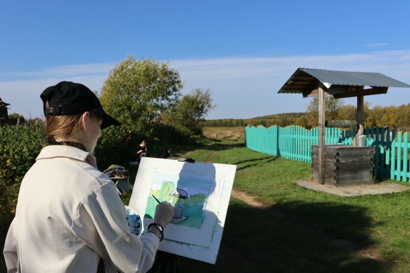 В Удорском районе организовали арт-школу на средства гранта президента