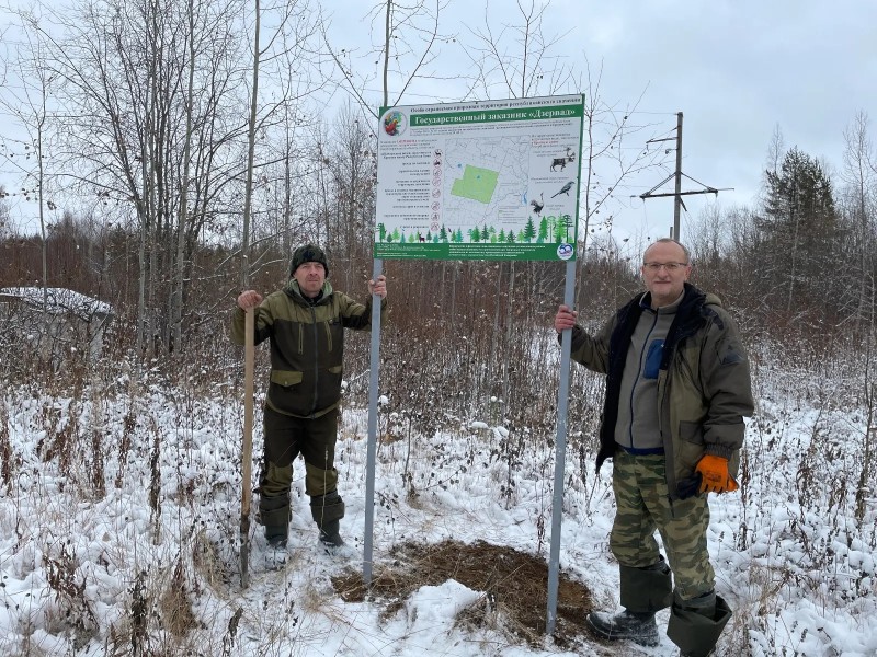 Спасти северного оленя: в новом заказнике в Коми установлены пять защитных аншлагов