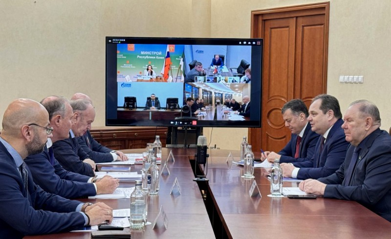 Власти Коми обсудили с компанией "Газпром" задачи по газификации республики