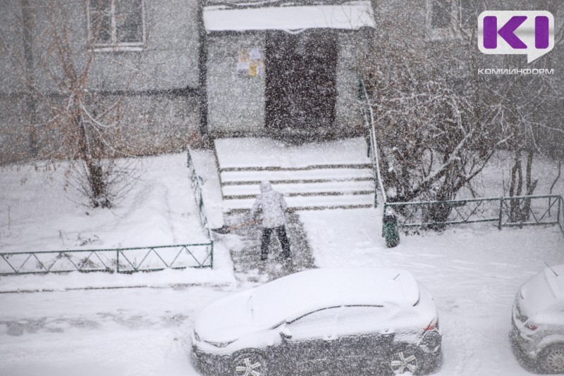 Погода в Коми 25 ноября: ночью сильный снег