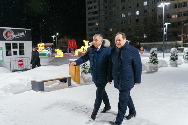 Ростислав Гольдштейн посетил с рабочей поездкой Усинск

