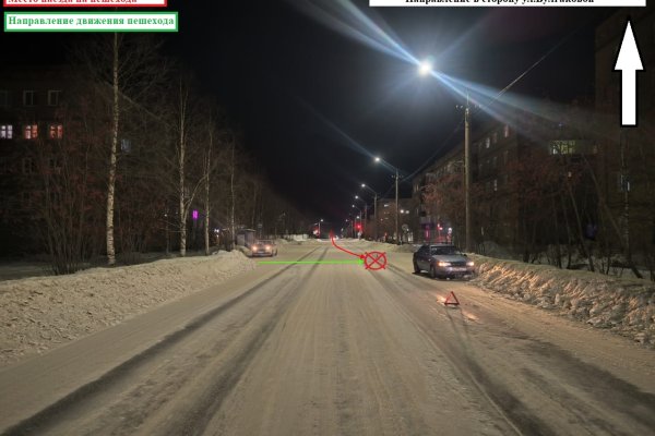 В Печоре женщина-водитель отправила в больницу пешехода 