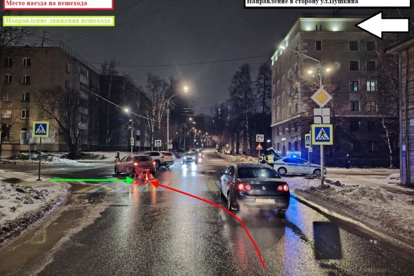 В Сыктывкаре на нерегулируемом перекрестке водитель Renault Sandero сбил 11-летнего мальчика