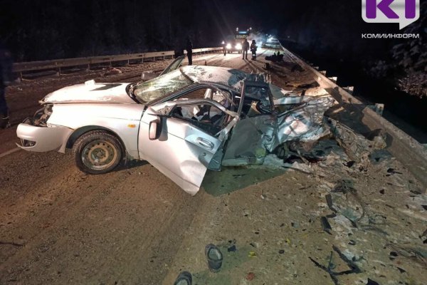 На трассе Киров-Сыктывкар произошло смертельное ДТП 