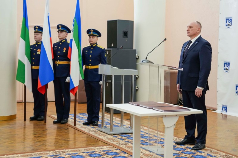 Игорь Гурьев официально вступил в должность главы Воркуты