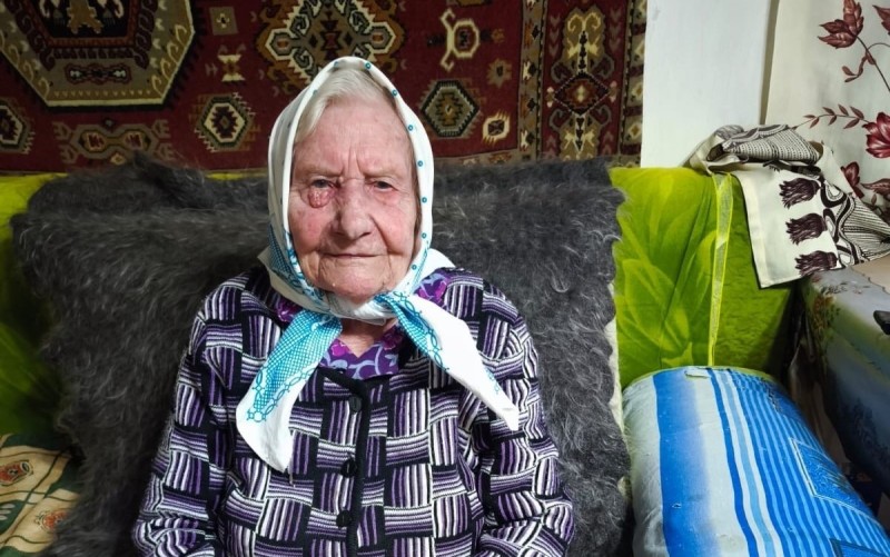 Труженица тыла Галина Бегас из Княжпогосткого района отметила 95-летие