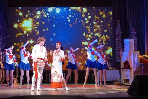 В сосногорском поселке Нижний Одес встретили Новый год по-русски