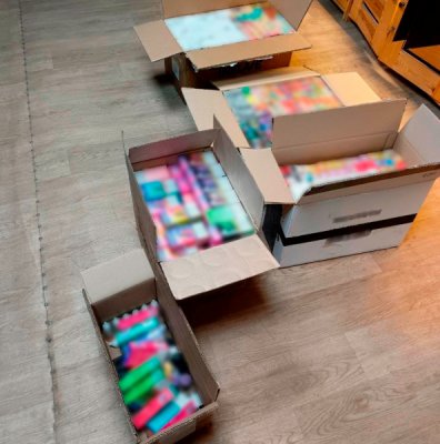 В Усть-Вымском районе изъяли более тысячи единиц немаркированных жидкостей и электронных сигарет