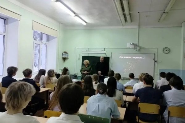 В сыктывкарском Лицее народной дипломатии прошел Урок мужества с участником программы 