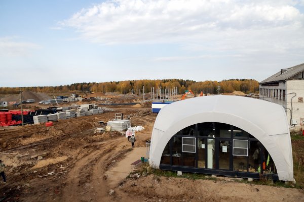 Строительство индустриального парка 